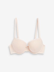 Blue/Nude Pad Balcony Embroidered Bras 2 Pack - Image 10 of 12
