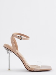 Clear Forever Comfort® Vinyl High Heel Sandals - Image 2 of 6