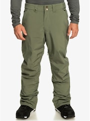 Quiksilver Khaki Green Estate Ski Trousers - Image 3 of 8