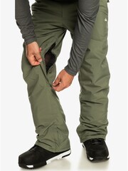 Quiksilver Khaki Green Estate Ski Trousers - Image 4 of 8