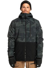 Quiksilver Mission Block Ski Black Jacket - Image 1 of 6