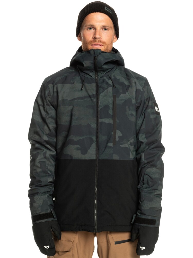 Quiksilver Mission Block Ski Black Jacket - Image 1 of 6