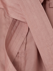 Reiss Pink Joanie 4-9 yrs Paper Bag Cargo Trousers - Image 5 of 5