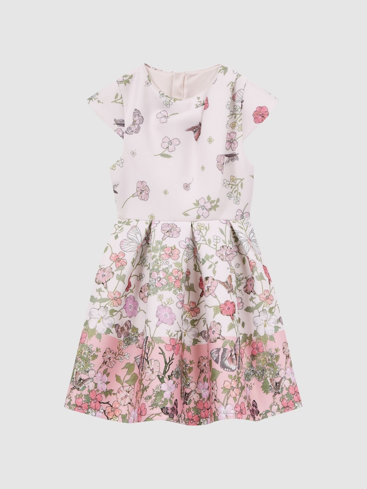 Rosa - Vestido estampado floral de neopreno Tammy de Reiss - Imagen 2 de 6