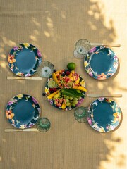 Marjolein Bastin Set of 4 Hummingbirds Side Plates 21cm - Image 2 of 4