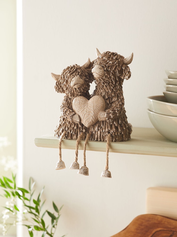Brown Hamish The Highland Cow Ornament - Image 1 of 4