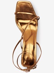 Gold Forever Comfort® Strappy Sandals - Image 6 of 8