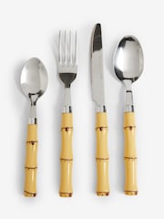 Rockett St George 16 Piece Metal Metal Cutlery Set - Image 6 of 6
