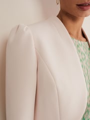 Phase Eight Cream Leanna Cropped Jacket - Image 4 of 6