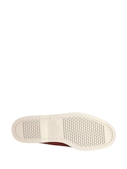 Sebago Brown Dockside Portland Leather Boat Shoes - Image 5 of 5