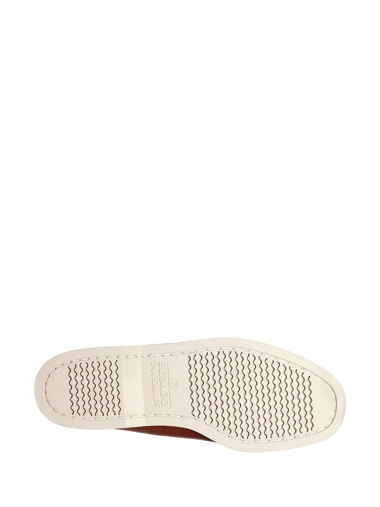 Sebago Brown Dockside Portland Leather Boat Shoes - Image 5 of 5