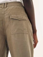 FatFace Allie Green Utility Trousers - Image 2 of 3