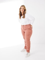 FatFace Allie Brown Utility Trousers - Image 3 of 5