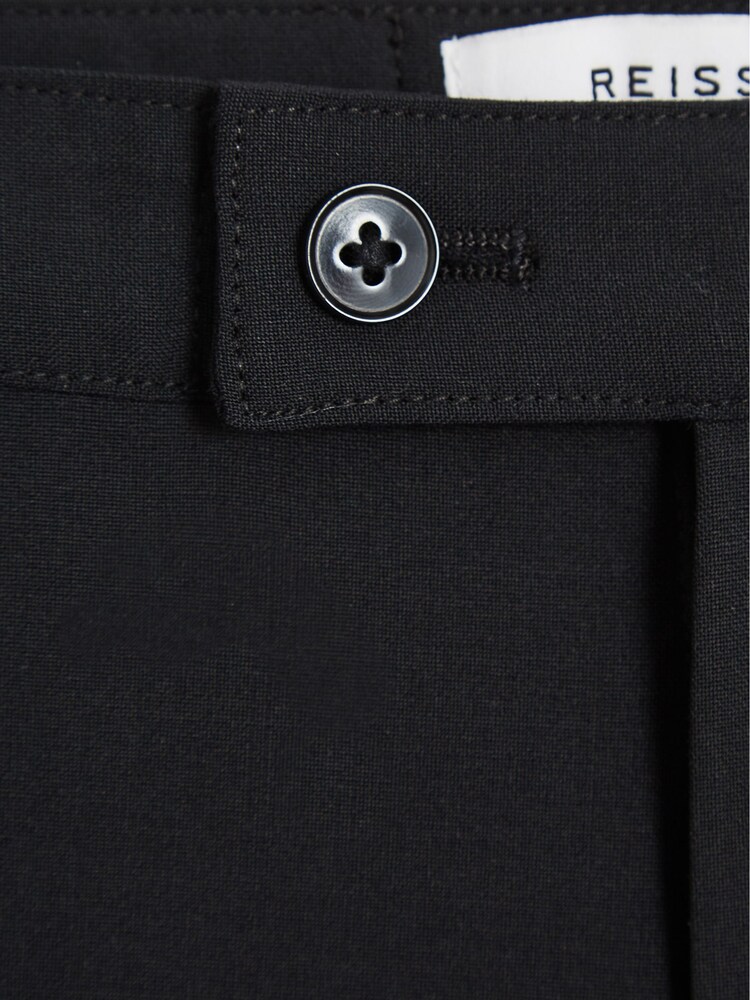 Reiss Black Knightsbridge Senior Tuxedo Trousers - Image 6 of 6 Reiss Black Knightsbridge Senior Tuxedo Trousers - Image 6 of 6