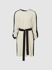 Vestido mini Reiss Skyler Colourblock - Imagem 2 de 5