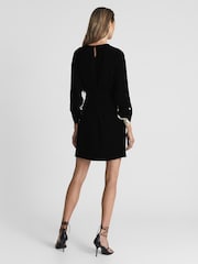 Vestido mini Reiss Skyler Colourblock - Imagem 5 de 5