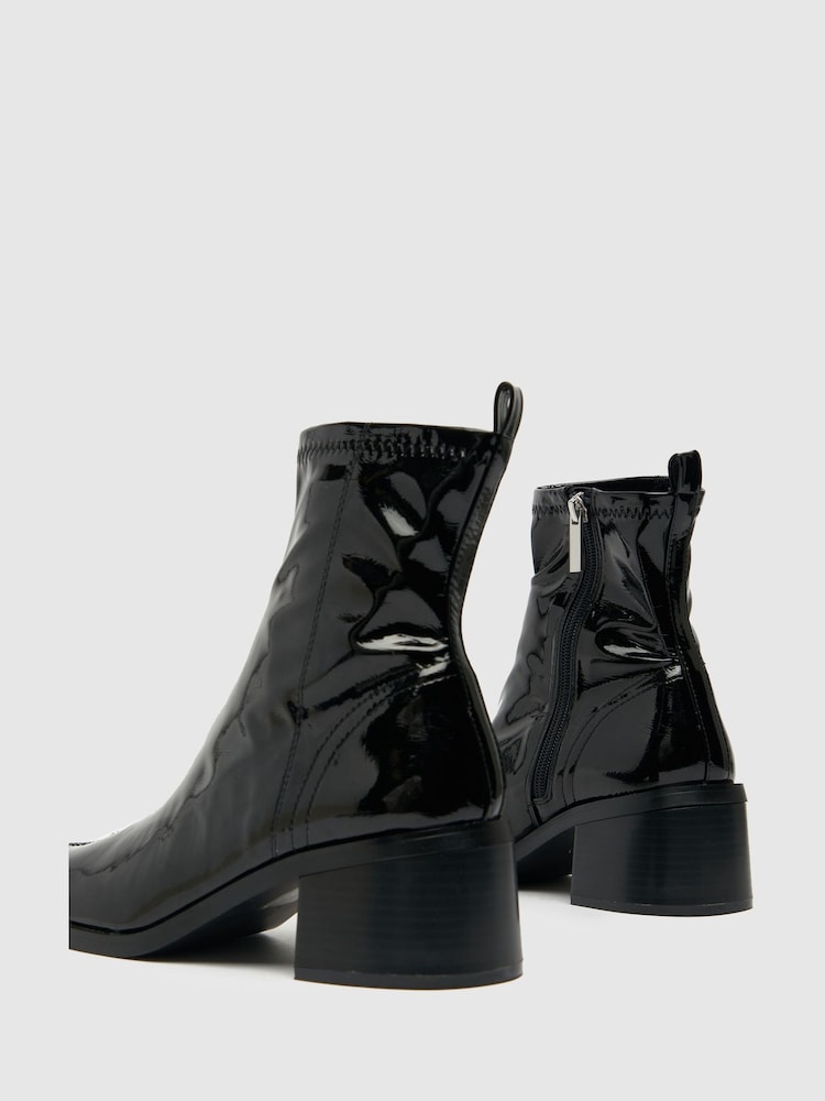 Schuh Blake Stretch Square Toe Boots - Image 4 of 4