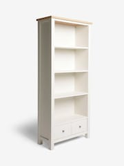 Cream Malvern Oak Effect Bookcase Shelf - Image 6 of 8