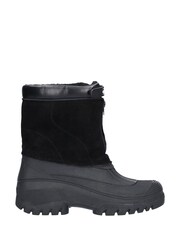 Cotswold Venture Waterproof Winter Black Boots - Image 1 of 4