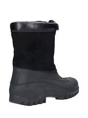Cotswold Venture Waterproof Winter Black Boots - Image 3 of 4