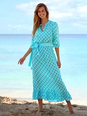 Aspiga Blue Maeve Tea Dress - Image 1 of 6