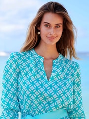 Aspiga Blue Maeve Tea Dress - Image 5 of 6