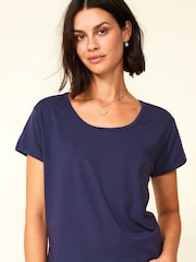 Aspiga Blue Short T-Shirt - Image 1 of 1