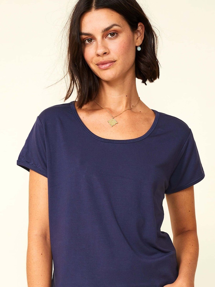 Aspiga Blue Short T-Shirt - Image 1 of 1
