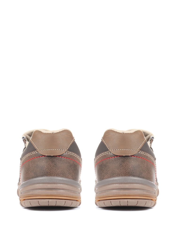 Pavers Wide Fit Mens Slip-On Trainers - Image 2 of 5