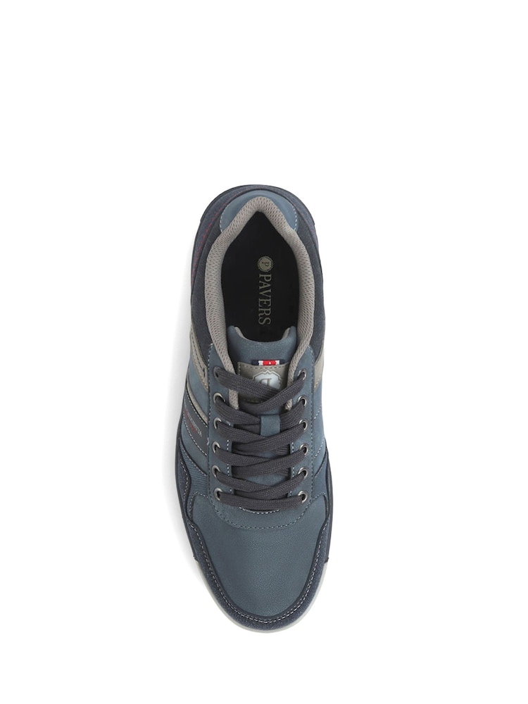 Pavers Wide-Fit Lace-Up Trainers - Image 4 of 5
