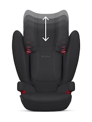 Cybex Pallas B2-Fix 9 months-approx. 12 Years Impact Shield Car Seat ISOFIX - Volcano Black - Image 5 of 11