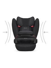 Cybex Pallas B2-Fix 9 months-approx. 12 Years Impact Shield Car Seat ISOFIX - Volcano Black - Image 9 of 11