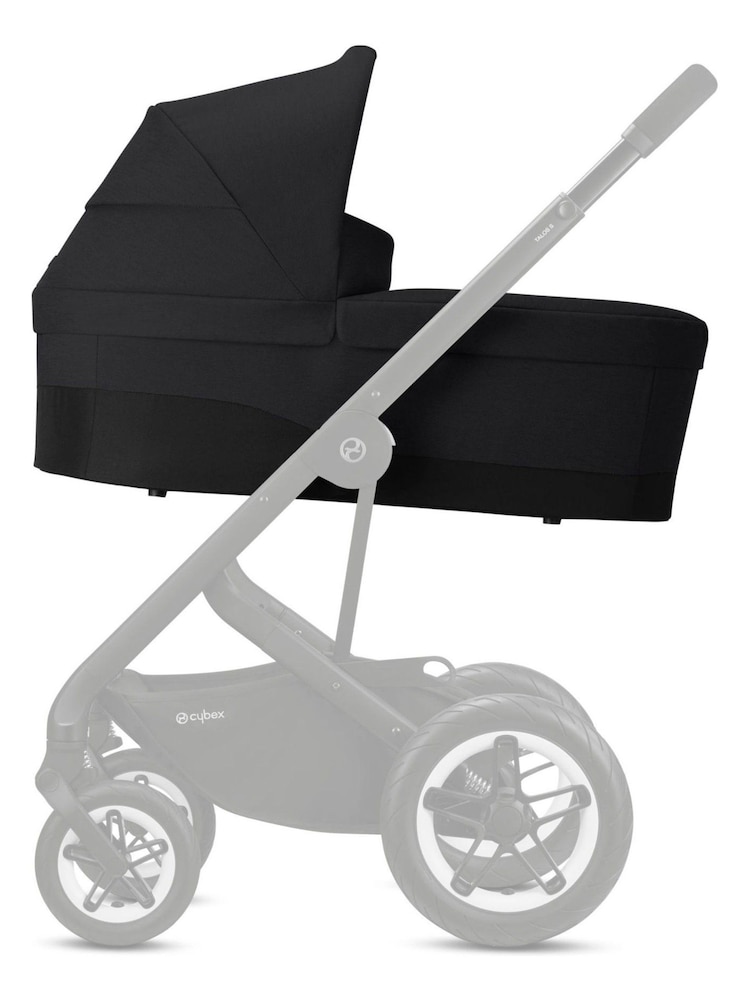 Cybex Black Cot S Carrycot for Balios S Lux Pram - Deep Black - Image 2 of 6