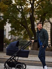 Cybex Black Cot S Carrycot for Balios S Lux Pram - Deep Black - Image 6 of 6