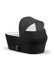 Cybex Black Gazelle S Single/Double Pram Carrycot - Deep Black - Image 7 of 8