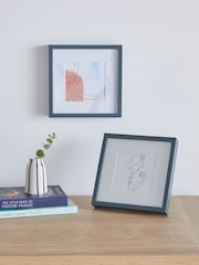Set of 2 Blue Parker Picture Frames - Image 2 of 7