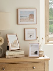 Set of 2 Oak Effect Parker Picture Frames - Image 2 of 7