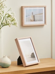 Set of 2 Oak Effect Parker Picture Frames - Image 5 of 7