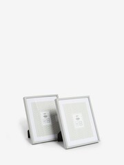 Set of 2 Grey Parker Picture Frames - Image 5 of 5