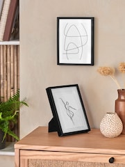 Set of 2 Black Parker Picture Frames - Image 1 of 8