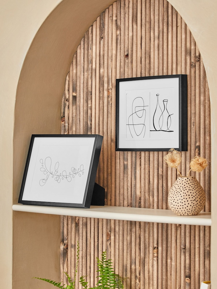 Set of 2 Black Parker Picture Frames - Image 2 of 8