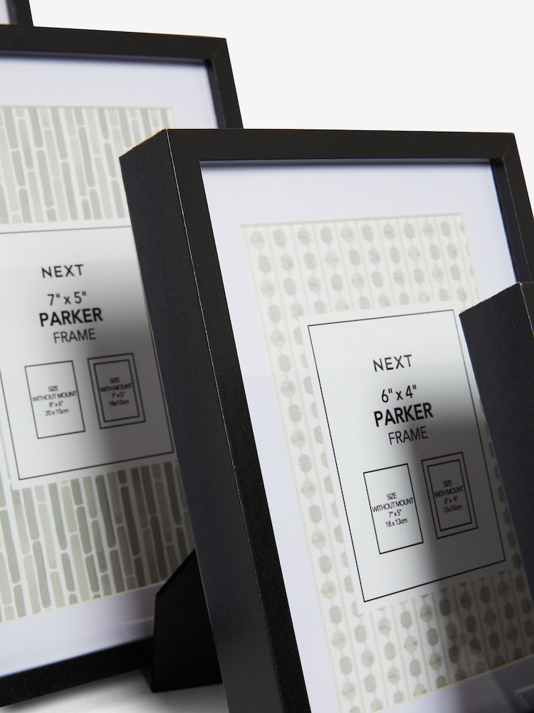 Set of 2 Black Parker Picture Frames - Image 7 of 8