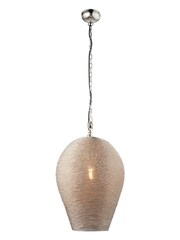 Gallery Home Silver Paula Ceiling Light Pendant - Image 5 of 7