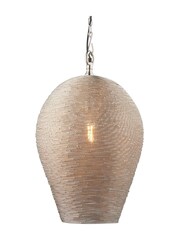Gallery Home Silver Paula Ceiling Light Pendant - Image 6 of 7