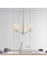 Gallery Home Gold Alma 3 Bulb Pendant - Image 1 of 8