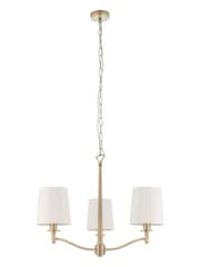Gallery Home Gold Alma 3 Bulb Pendant - Image 7 of 8