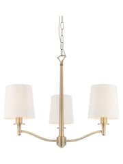Gallery Home Gold Alma 3 Bulb Pendant - Image 8 of 8