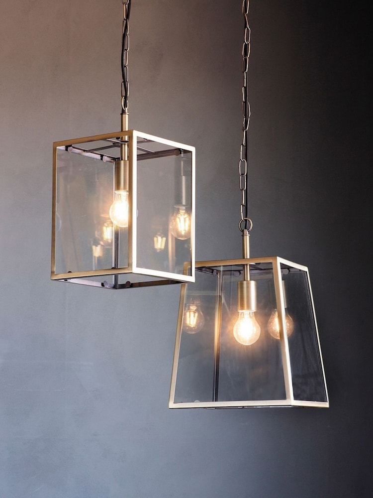 Gallery Home Antique Brass Hemp Ceiling Light Pendant - Image 2 of 8