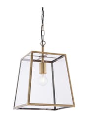 Gallery Home Antique Brass Hemp Ceiling Light Pendant - Image 8 of 8