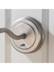 Gallery Home Brushed Silver Pierre Wall Light - Image 7 of 8